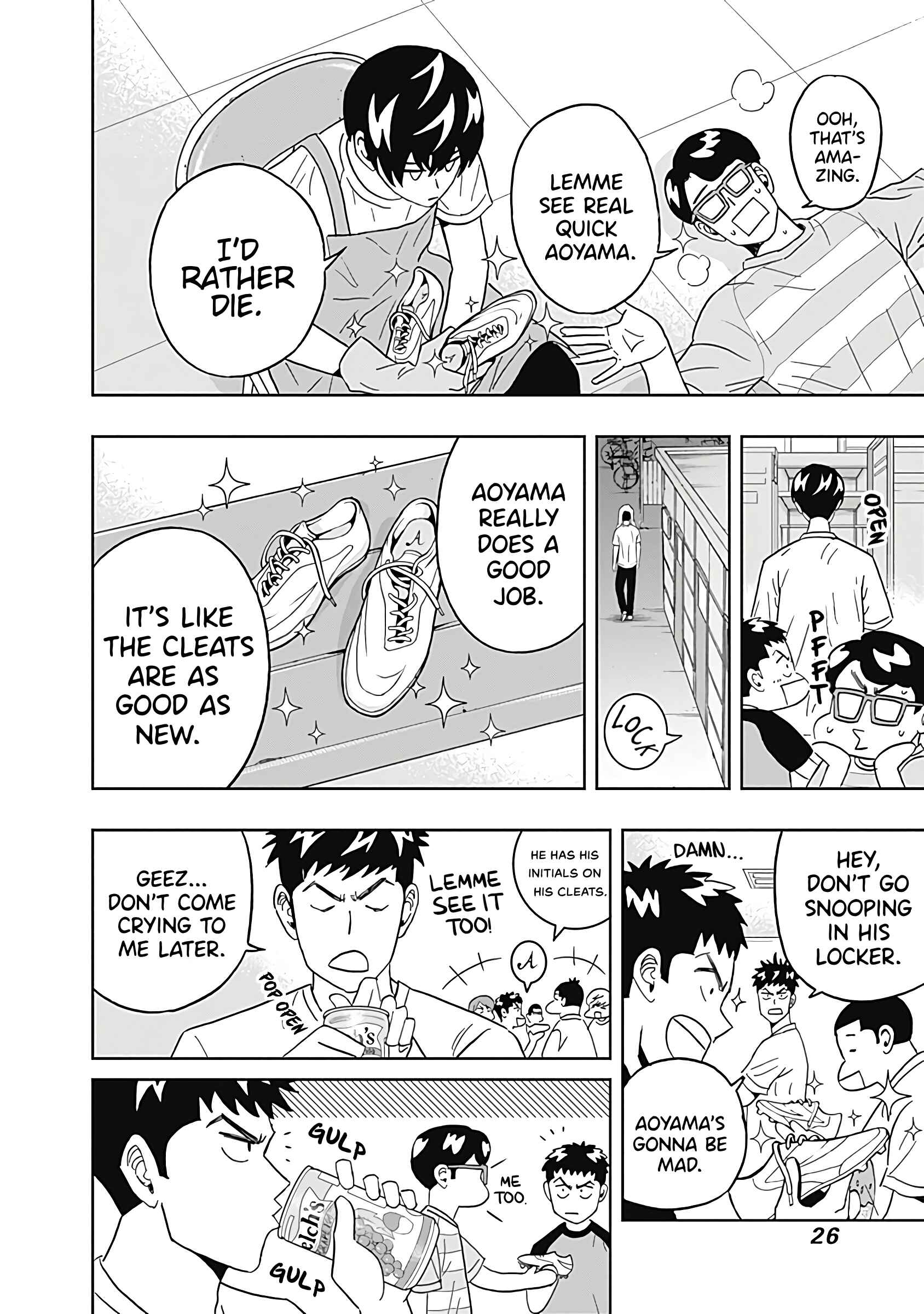 Keppeki Danshi! Aoyama-kun Chapter 24 - Page 2