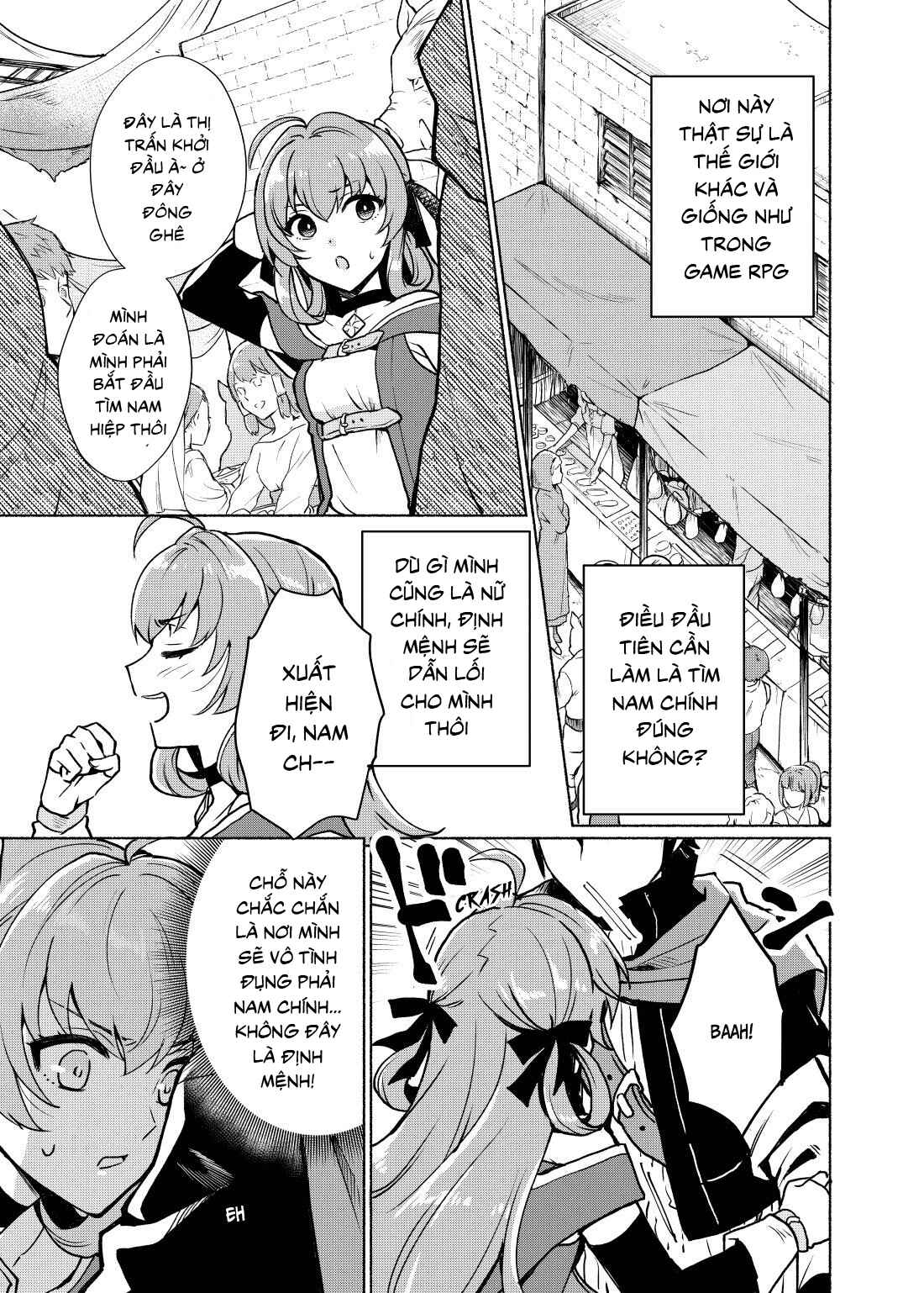 Tensei Shitara Ore ga Heroine de Aitsu ga Yuusha Datta Chapter 1 - Page 3