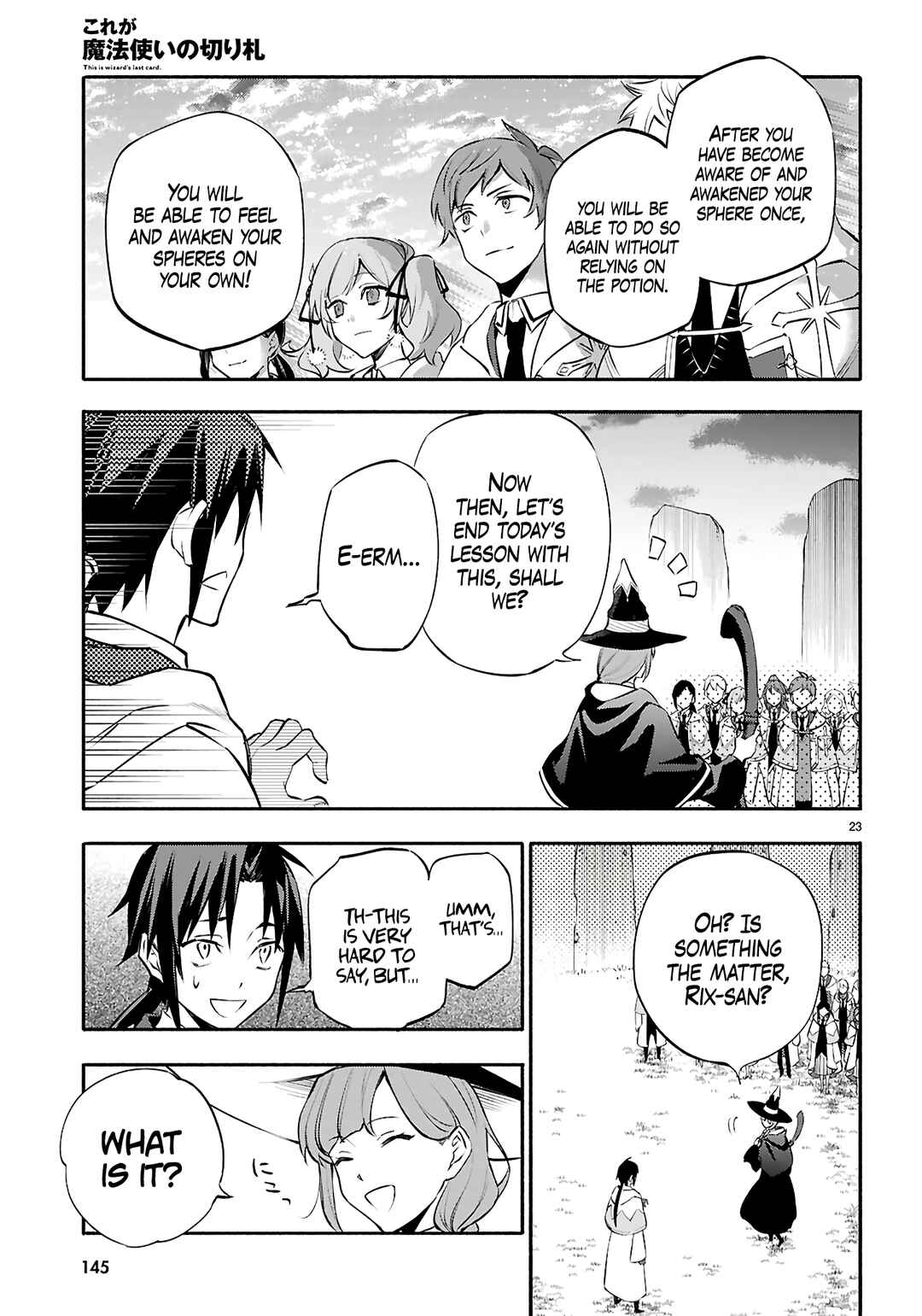Kore ga Mahoutsukai no Kirifuda Chapter 3 - Page 24