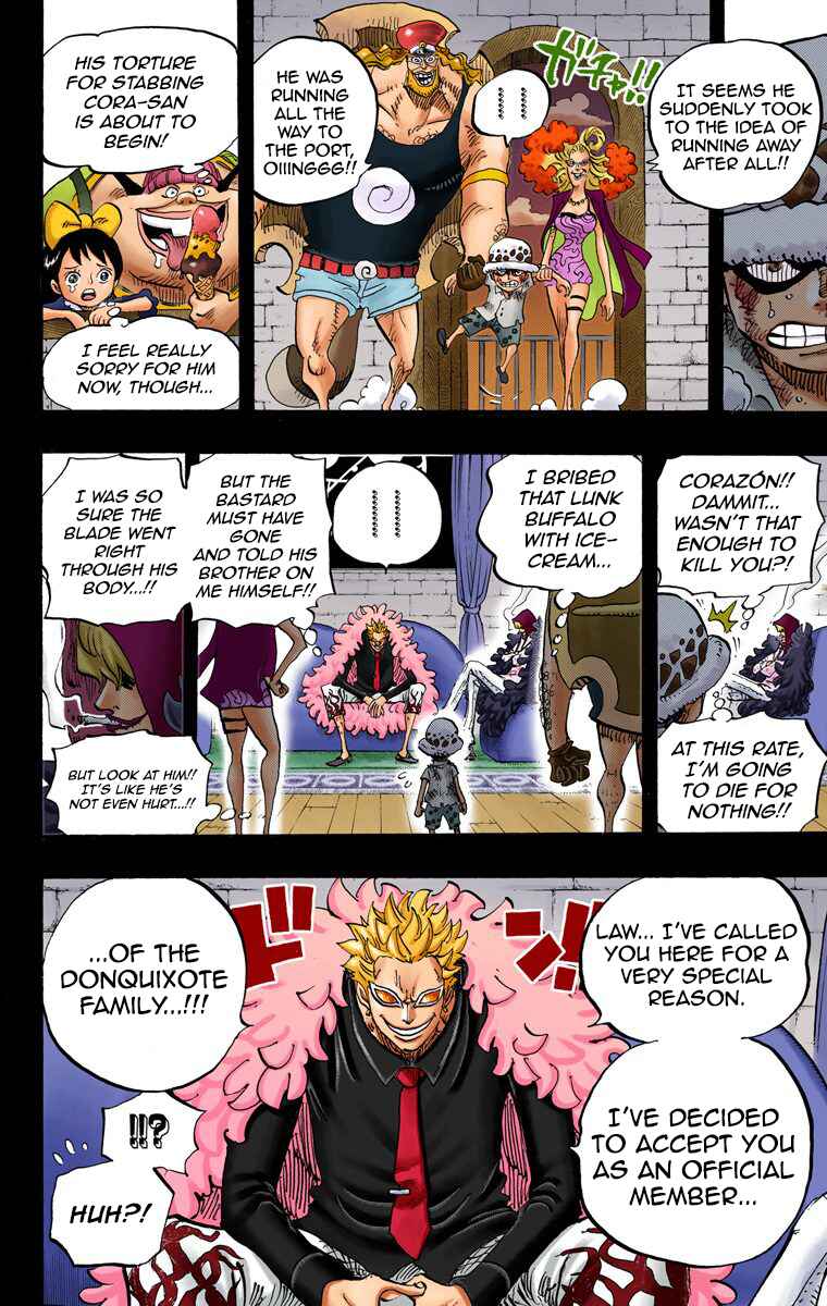 One Piece (Official Colored) Chapter 763 - Page 11