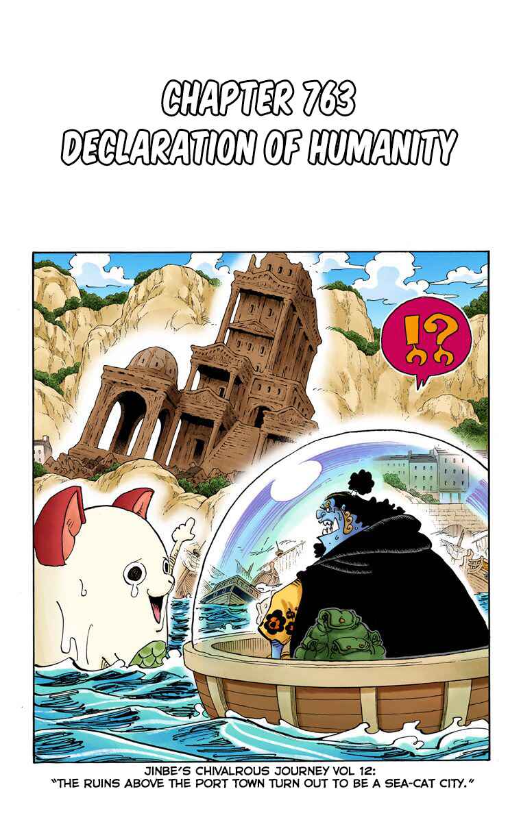 One Piece (Official Colored) Chapter 763 - Page 2