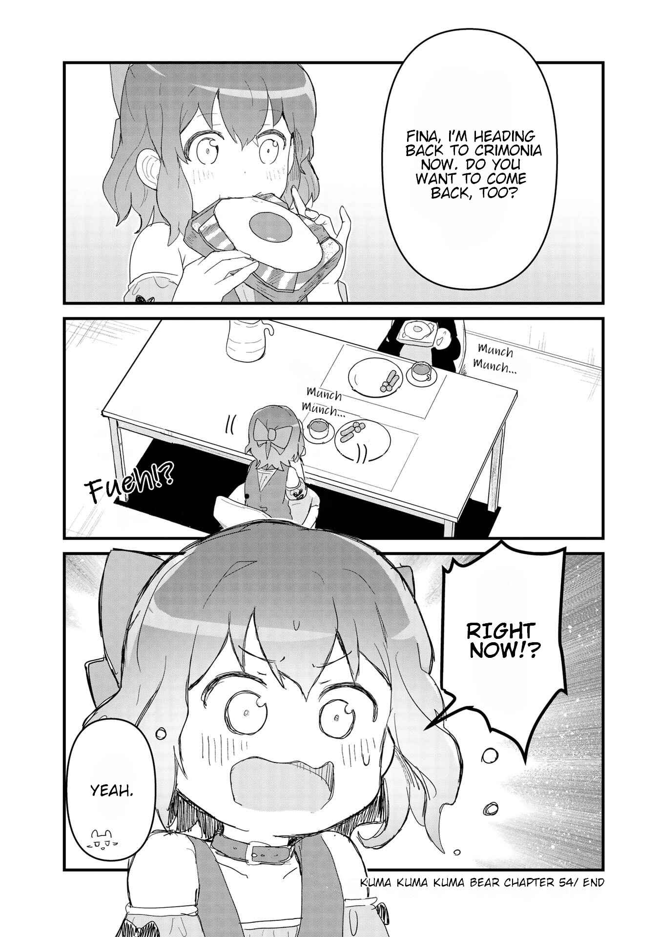 Kuma Kuma Kuma Bear Chapter 54 - Page 24