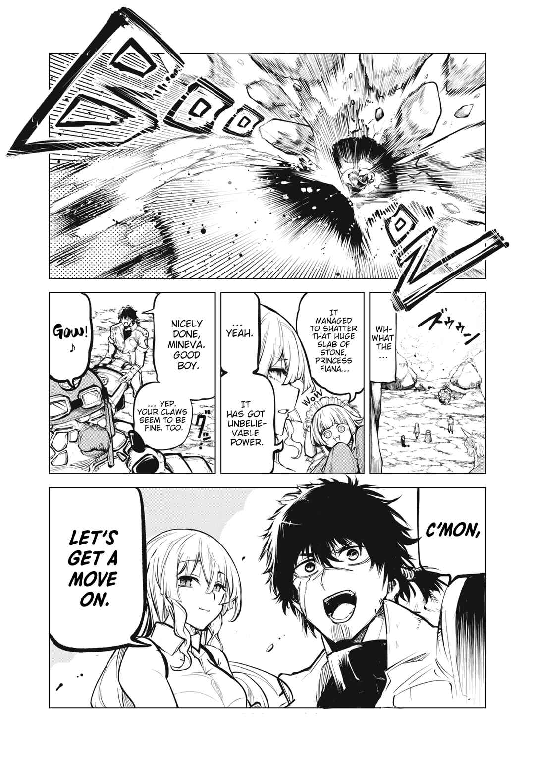 Kuni wo Owareta Ryuushi-san, Hirowareta Ringoku de Ukkari Musou Shite Shimau. ~Jakushou Kokka ga Tairiku Saikyou no Ryuu no Rakuen ni Naru made~ Chapter 14 - Page 13