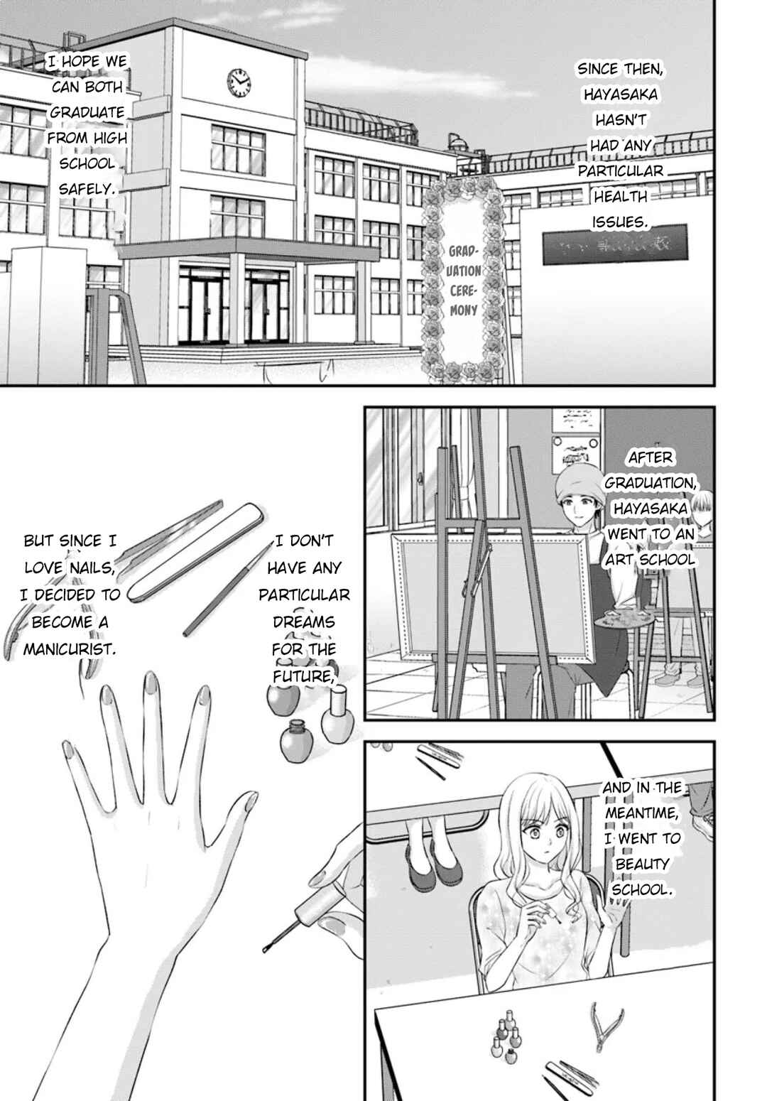 Yomei Ichinen to Senkokusareta Boku ga, Yomei Hantoshi no Kimi to Deatta Hanashi Chapter 13 - Page 14