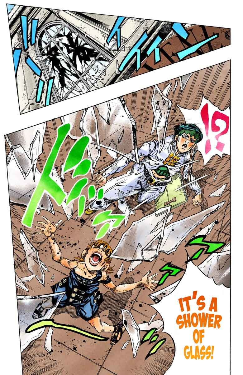 JoJo no Kimyou na Bouken: Part 4 - Diamond wa Kudakenai Color-ban Chapter 110 - Page 8