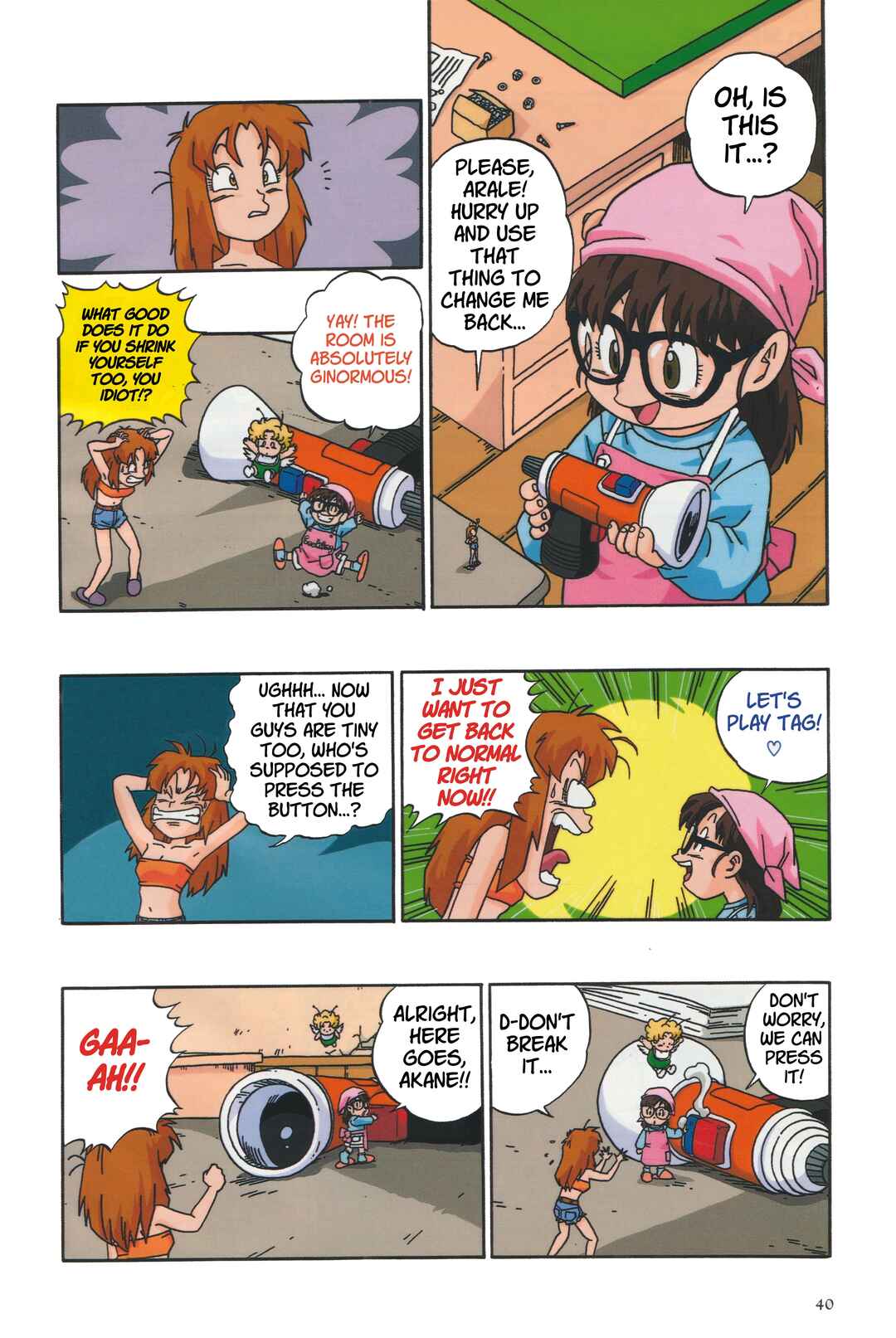 Dr. Slump (remake anime comic) Chapter 4 - Page 8