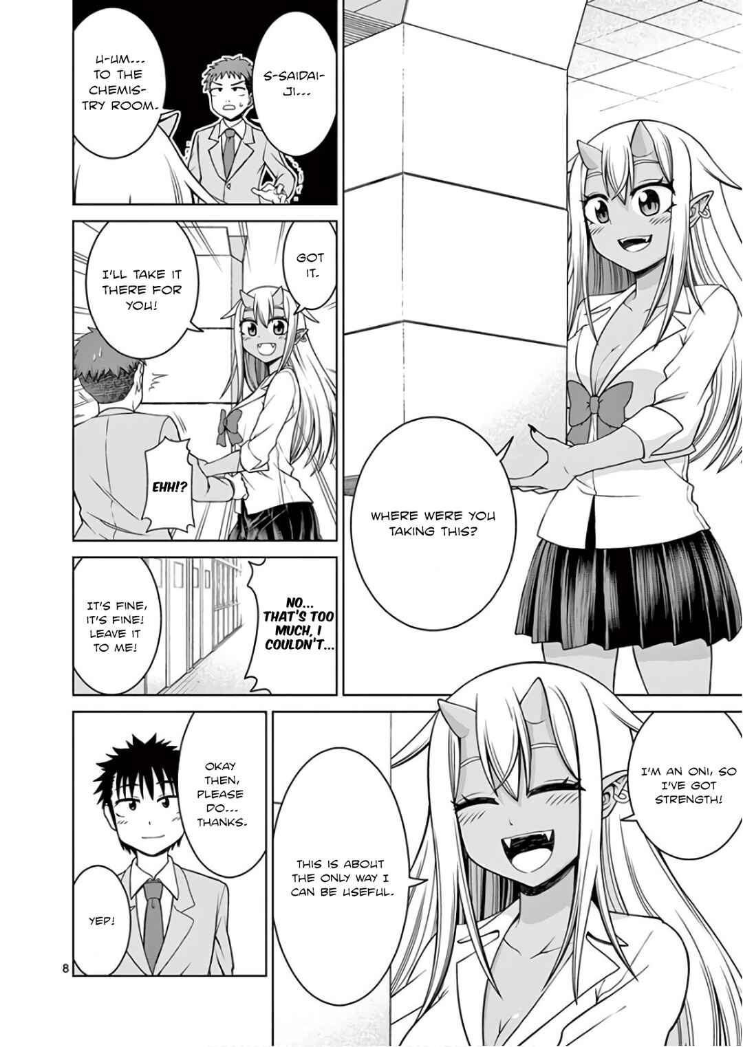 Oni Gyaru-san! Kikisemaru!! Chapter 4 - Page 8