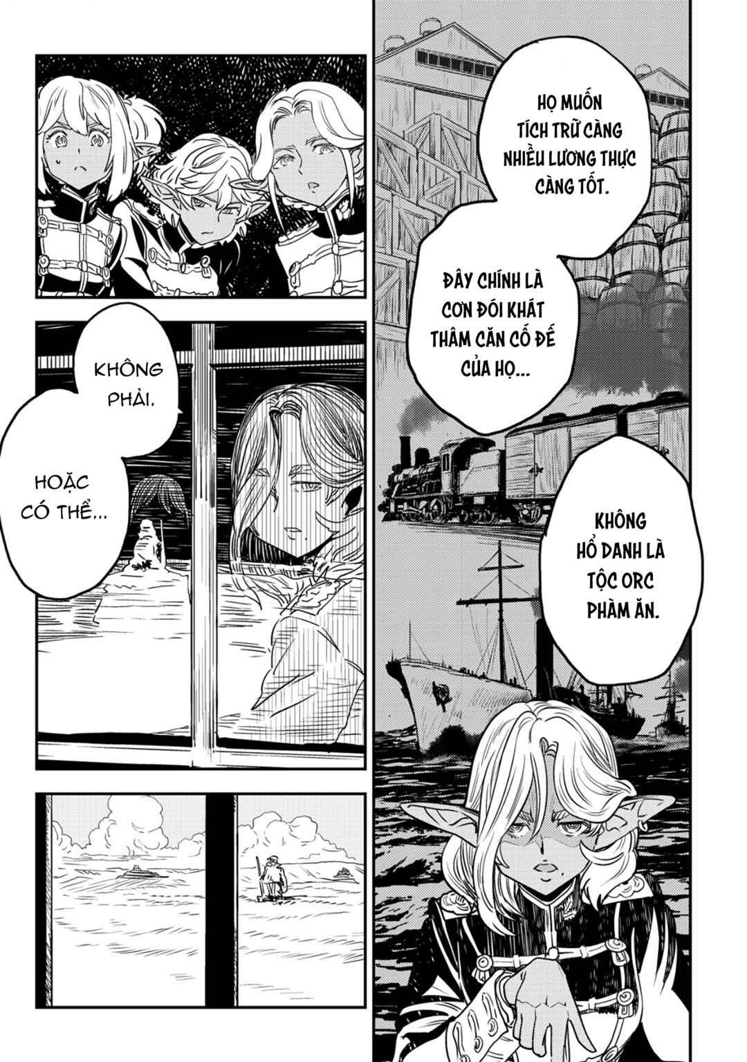 Orcsen Oukokushi ~Yaban na Orc no Kuni wa, Ikanishite Heiwa na Elf no Kuni wo Yakiharau ni Itatta ka~ Chapter 2 - Page 28