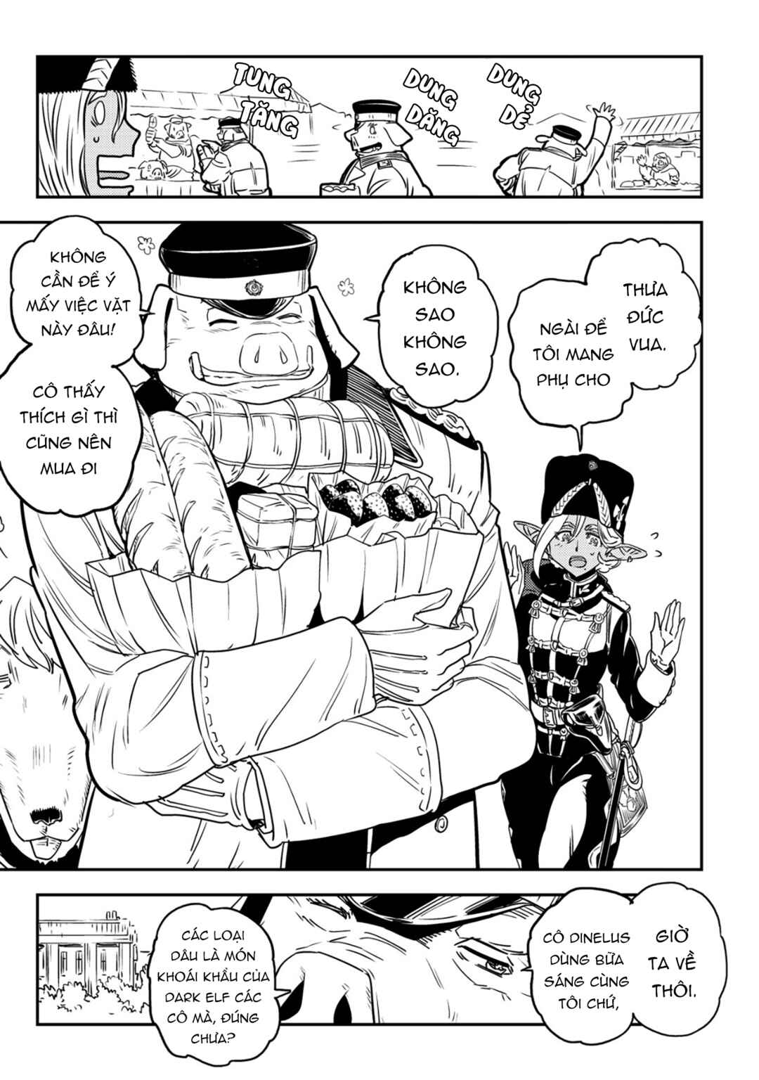 Orcsen Oukokushi ~Yaban na Orc no Kuni wa, Ikanishite Heiwa na Elf no Kuni wo Yakiharau ni Itatta ka~ Chapter 2 - Page 38