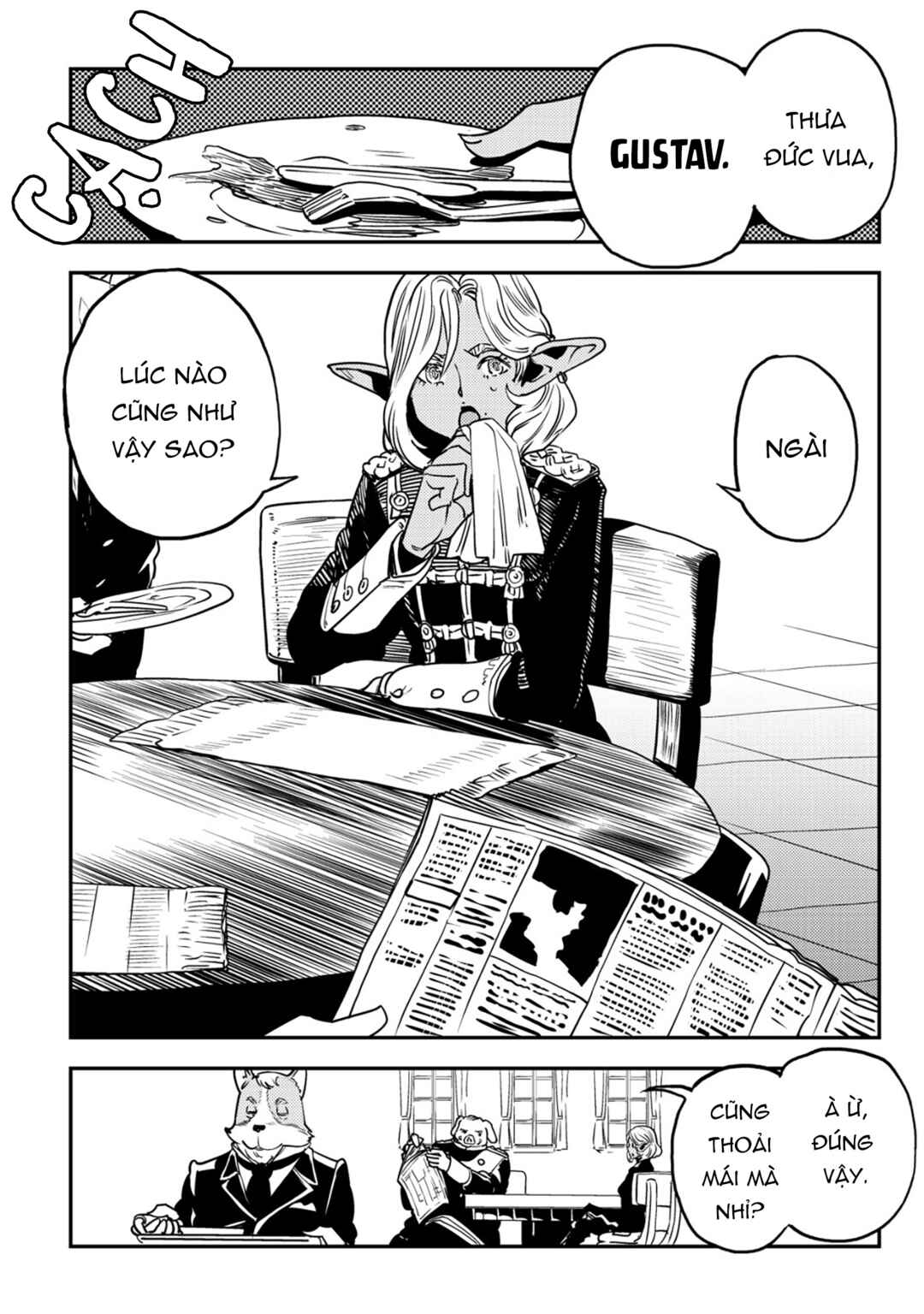 Orcsen Oukokushi ~Yaban na Orc no Kuni wa, Ikanishite Heiwa na Elf no Kuni wo Yakiharau ni Itatta ka~ Chapter 2 - Page 39