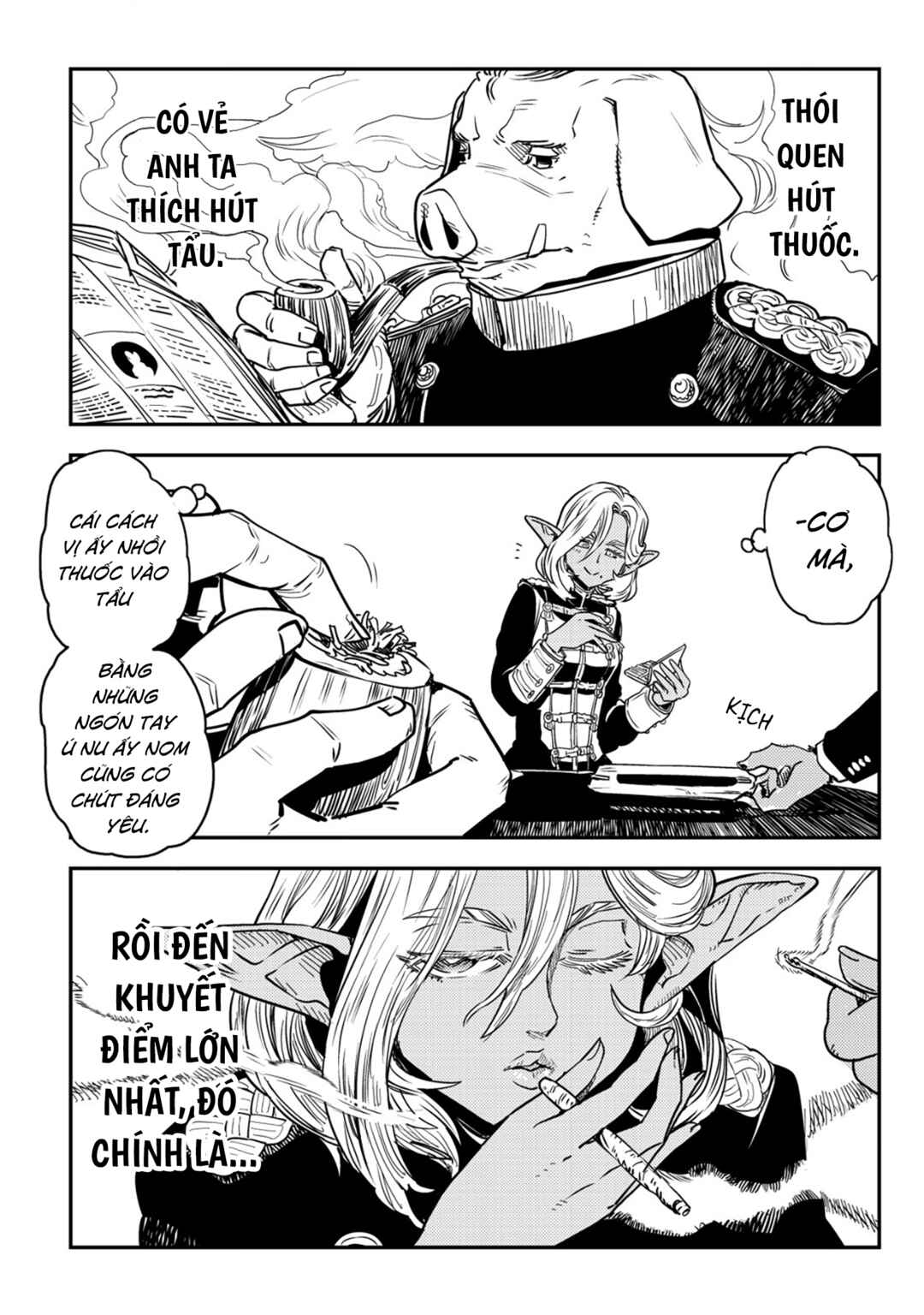 Orcsen Oukokushi ~Yaban na Orc no Kuni wa, Ikanishite Heiwa na Elf no Kuni wo Yakiharau ni Itatta ka~ Chapter 2 - Page 50