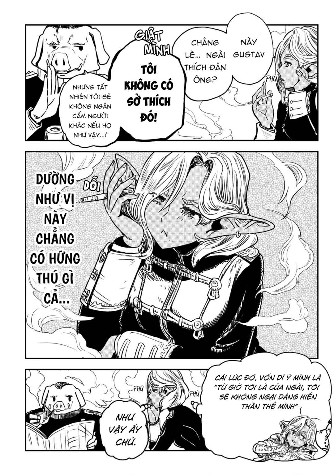 Orcsen Oukokushi ~Yaban na Orc no Kuni wa, Ikanishite Heiwa na Elf no Kuni wo Yakiharau ni Itatta ka~ Chapter 2 - Page 54