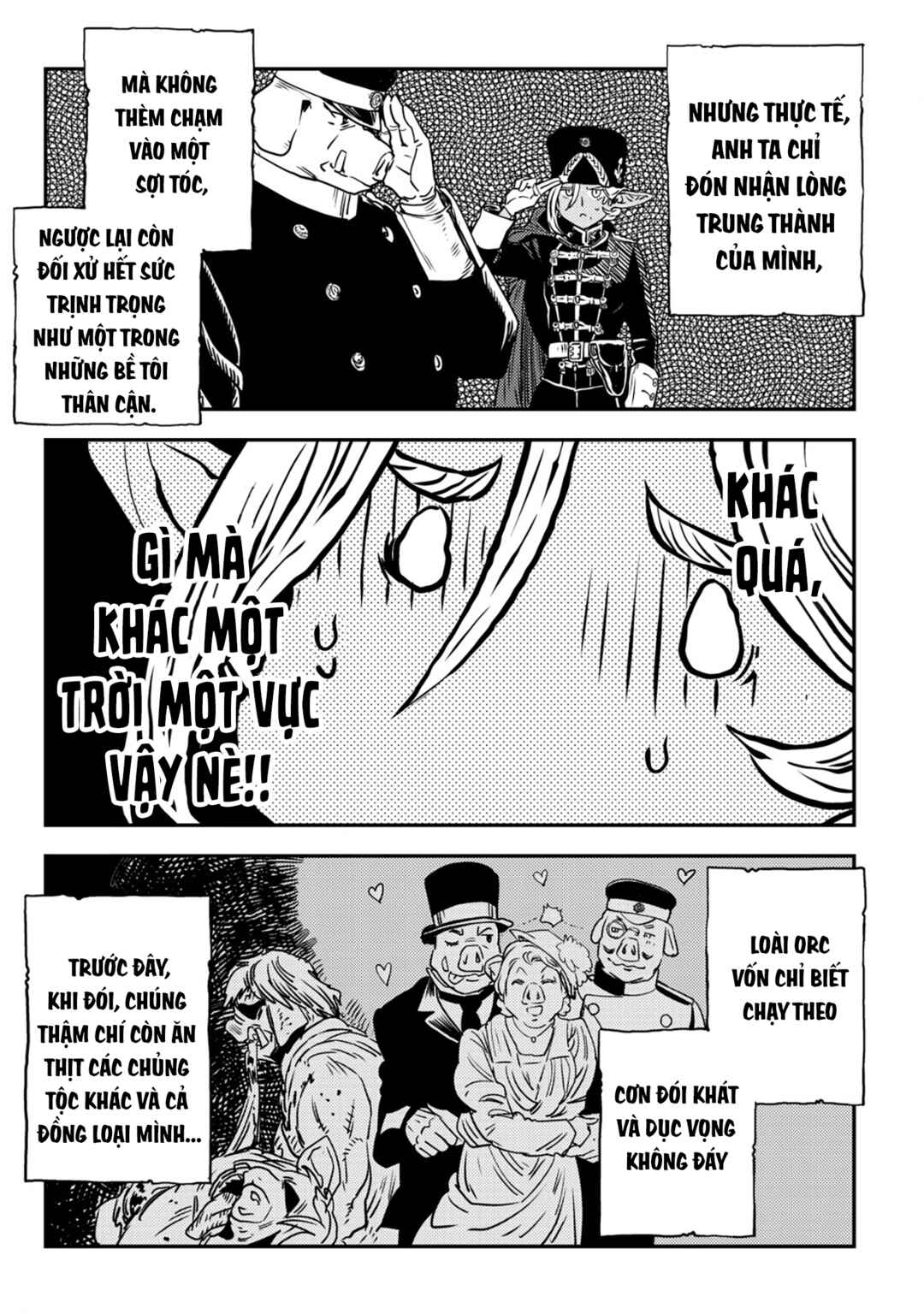 Orcsen Oukokushi ~Yaban na Orc no Kuni wa, Ikanishite Heiwa na Elf no Kuni wo Yakiharau ni Itatta ka~ Chapter 2 - Page 55