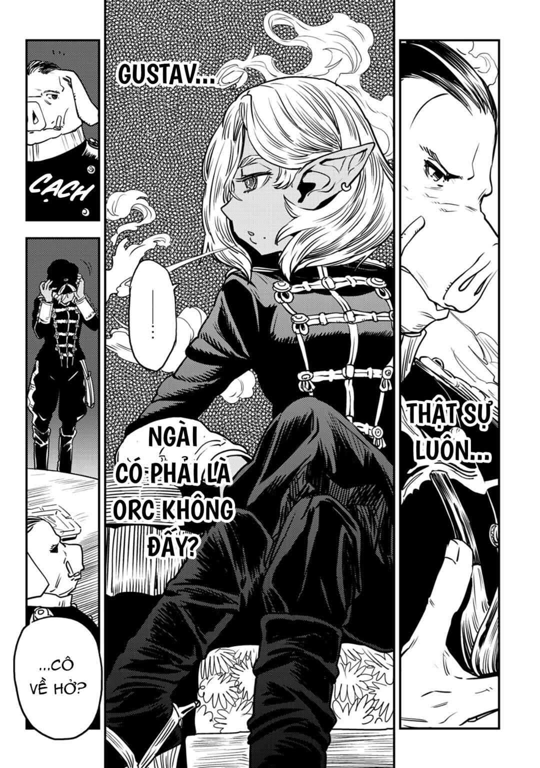 Orcsen Oukokushi ~Yaban na Orc no Kuni wa, Ikanishite Heiwa na Elf no Kuni wo Yakiharau ni Itatta ka~ Chapter 2 - Page 57