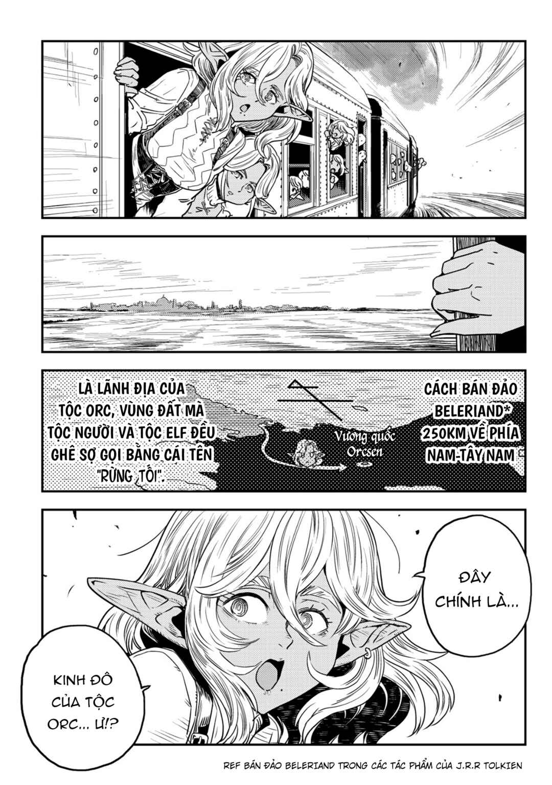 Orcsen Oukokushi ~Yaban na Orc no Kuni wa, Ikanishite Heiwa na Elf no Kuni wo Yakiharau ni Itatta ka~ Chapter 2 - Page 9