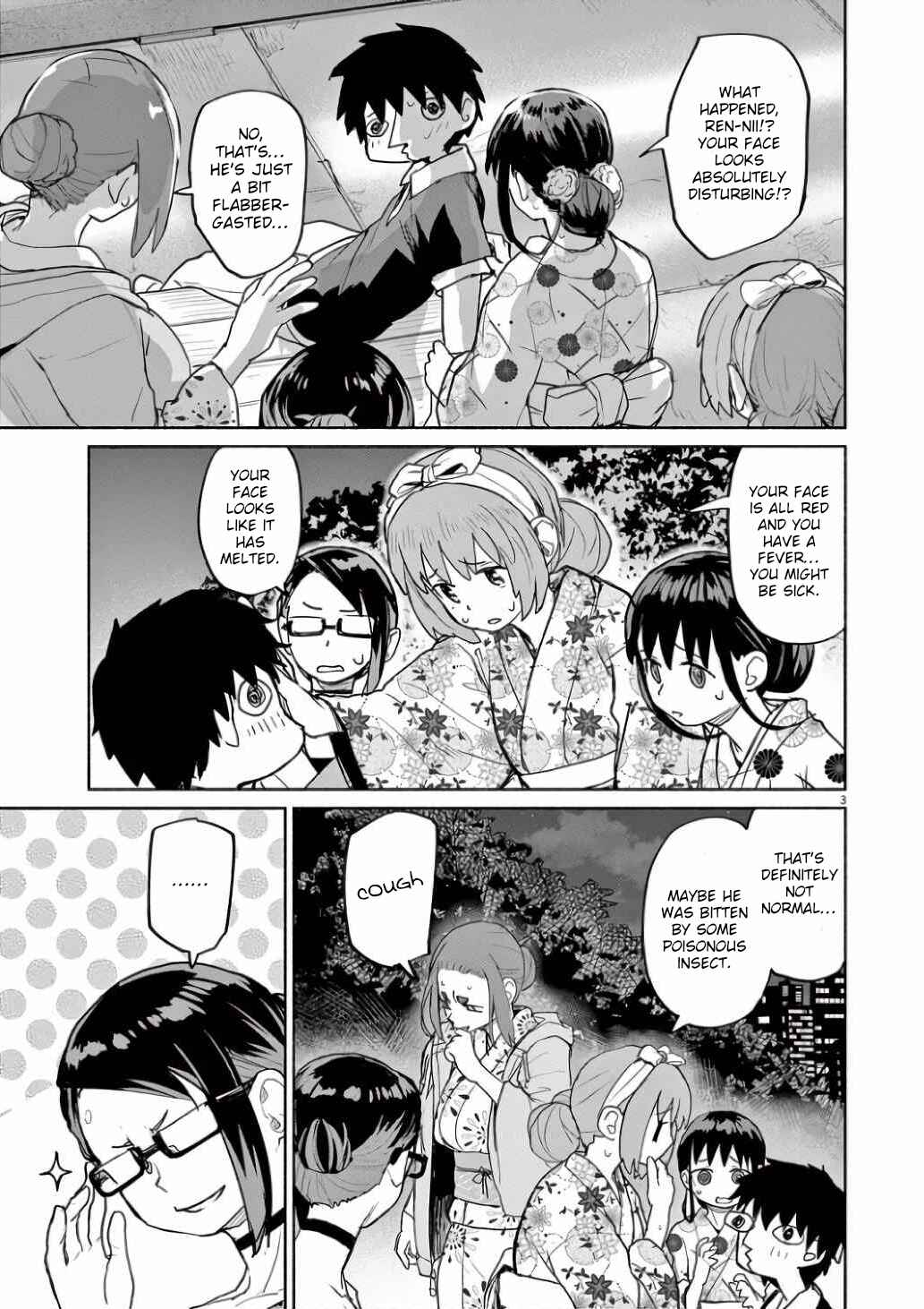 Kaii to Otome to Kamikakushi Chapter 56 - Page 3