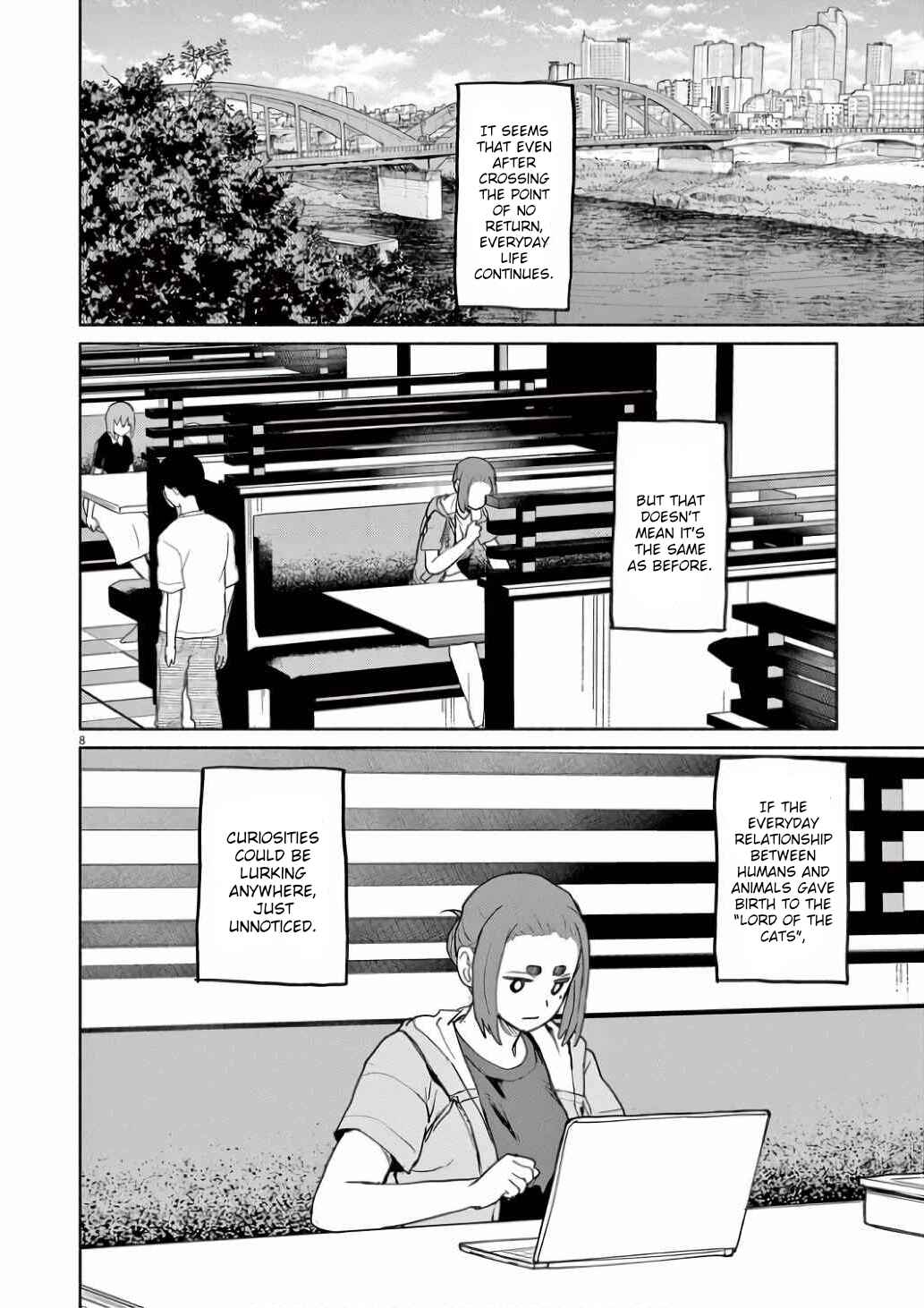 Kaii to Otome to Kamikakushi Chapter 56 - Page 8