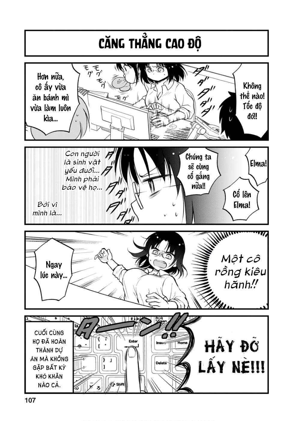 Kobayashi-san Chi no Maid Dragon - Elma OL Nikki Chapter 7 - Page 14