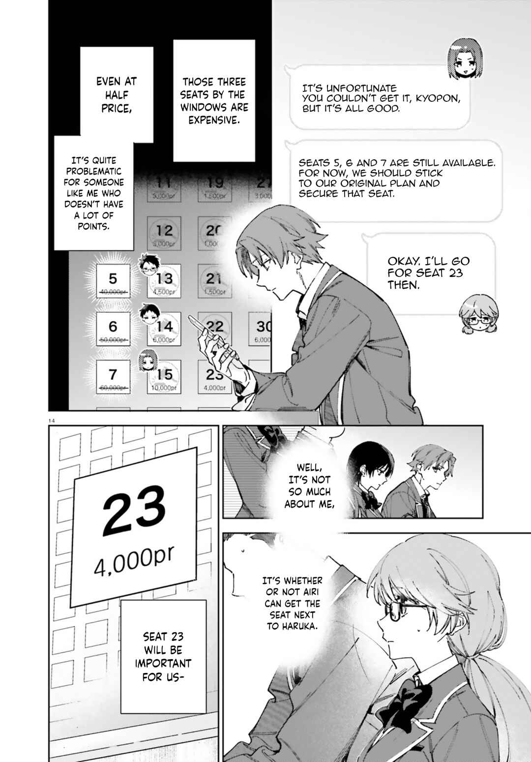 Youkoso Jitsuryoku Shijou Shugi no Kyoushitsu e: 2-nensei-hen Chapter 19.70 - Page 14