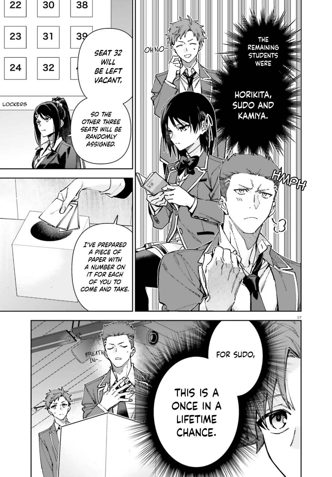 Youkoso Jitsuryoku Shijou Shugi no Kyoushitsu e: 2-nensei-hen Chapter 19.70 - Page 27