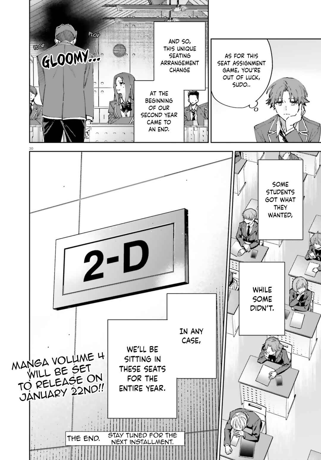 Youkoso Jitsuryoku Shijou Shugi no Kyoushitsu e: 2-nensei-hen Chapter 19.70 - Page 30