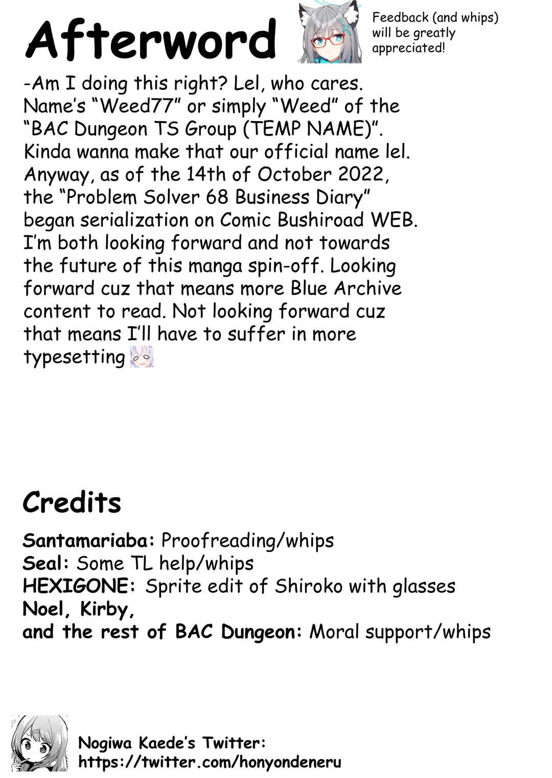 Blue Archive - Problem Solver 68 Business Diary Chapter 1 - Page 55