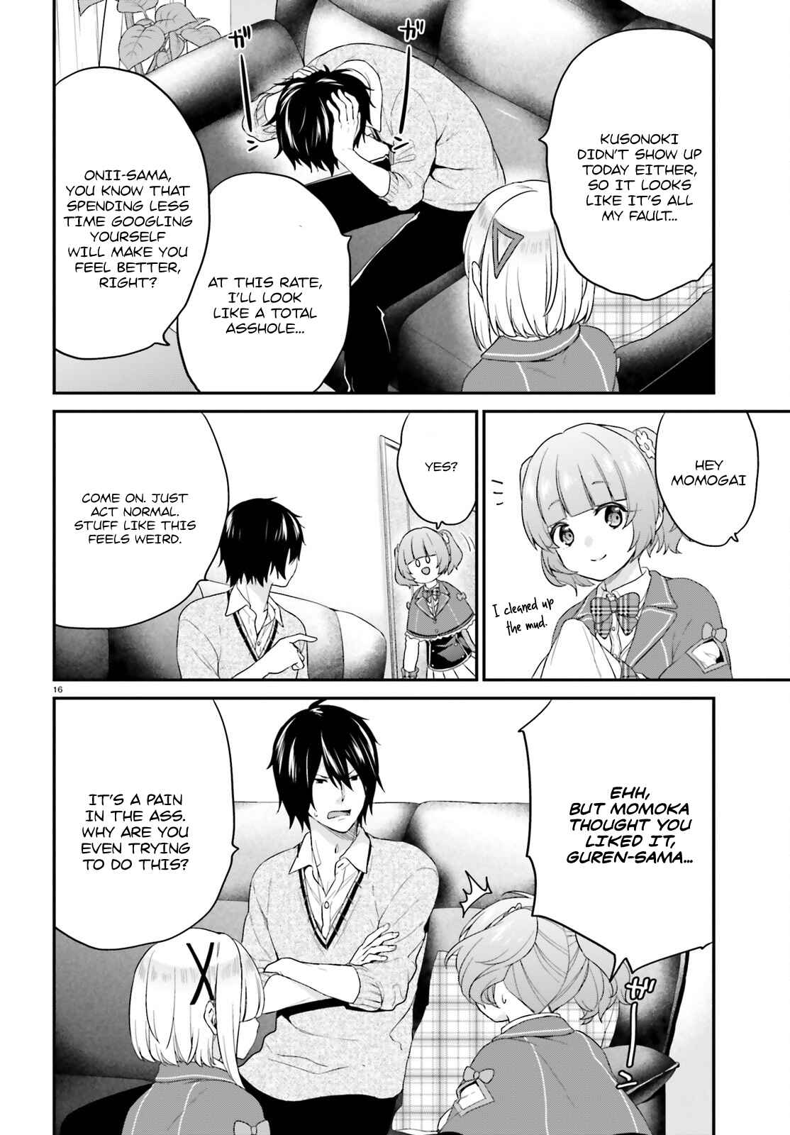 Jishou F-Rank no Oniisama ga Game de Hyouka sareru Gakuen no Chouten ni Kunrin suru Sou desu yo? Chapter 5 - Page 16