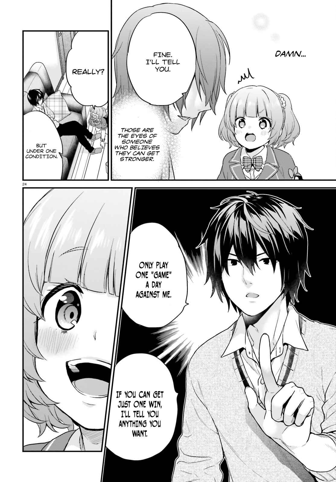 Jishou F-Rank no Oniisama ga Game de Hyouka sareru Gakuen no Chouten ni Kunrin suru Sou desu yo? Chapter 5 - Page 24