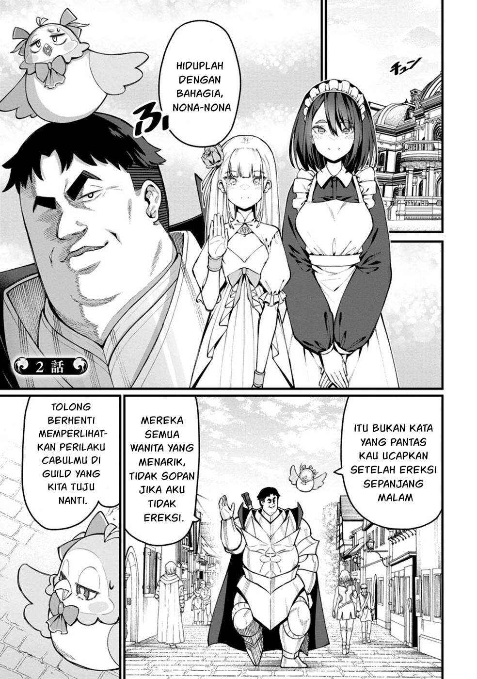 Harem Ou no Isekai Press Manyuuki: Saikyou Musou no Ojisan wa Arayuru Shuzoku o Yome ni suru Chapter 2 - Page 3