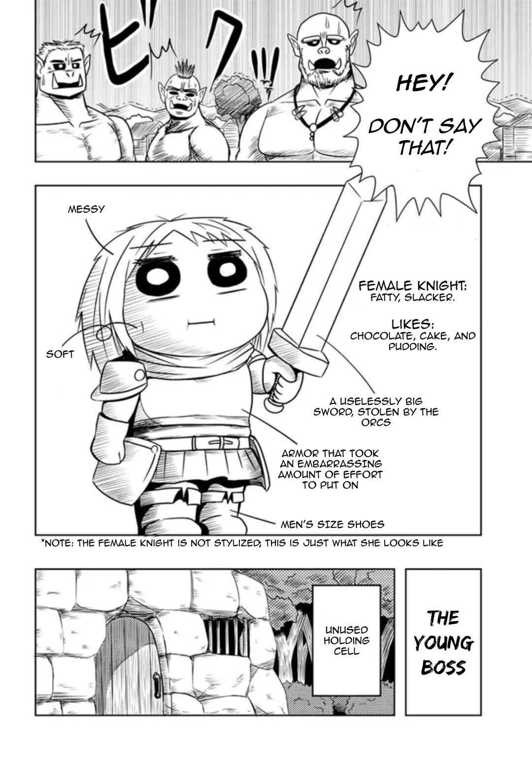 Orc Decides to Raise the Female Knight Chapter 1 - Page 3