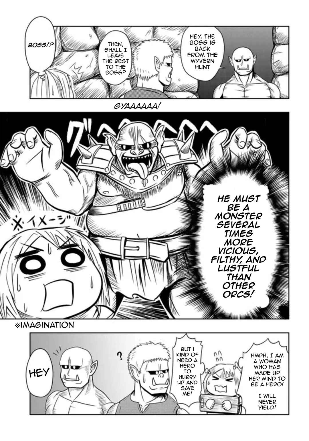 Orc Decides to Raise the Female Knight Chapter 1 - Page 4