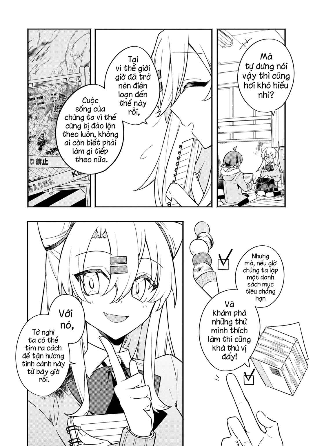 Hajimete no Otomodachi wa Zombie deshita Chapter 2 - Page 4