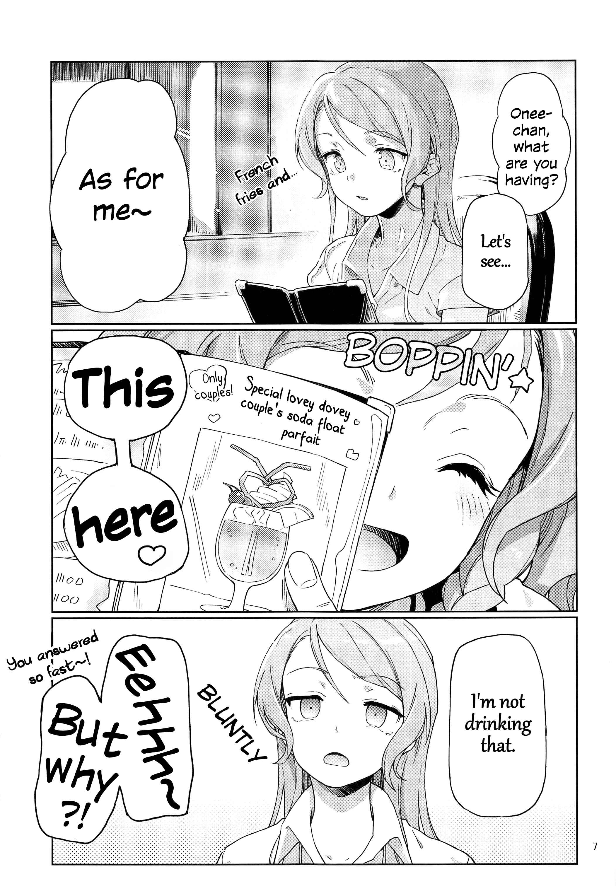 Bang Dream! - I tried seriously thinking about my little sister. (Doujinshi) Chapter Oneshot - Page 8