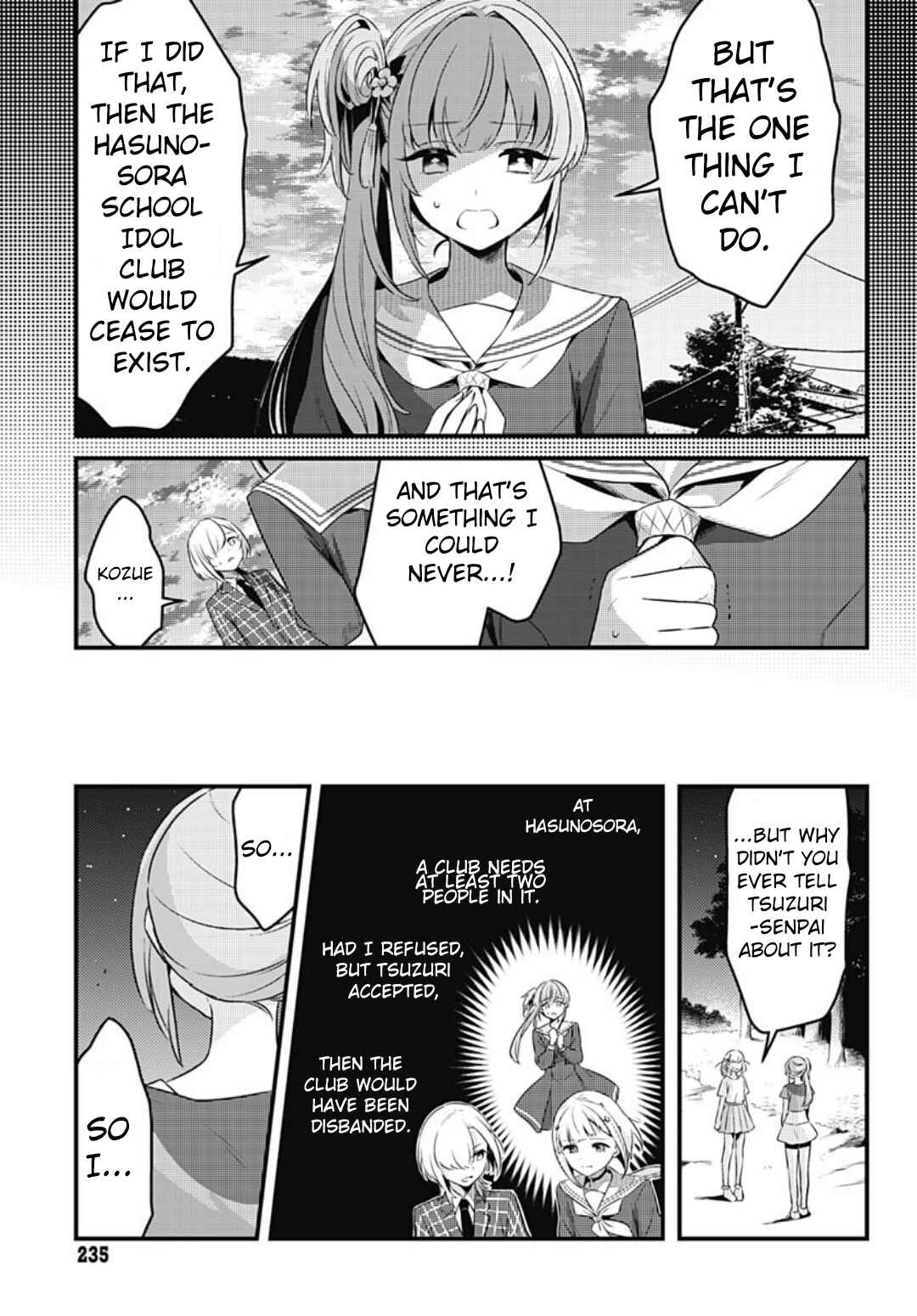 Love Live! flowers* - Hasunosora Girls' High School Idol Club - Chapter 11 - Page 9