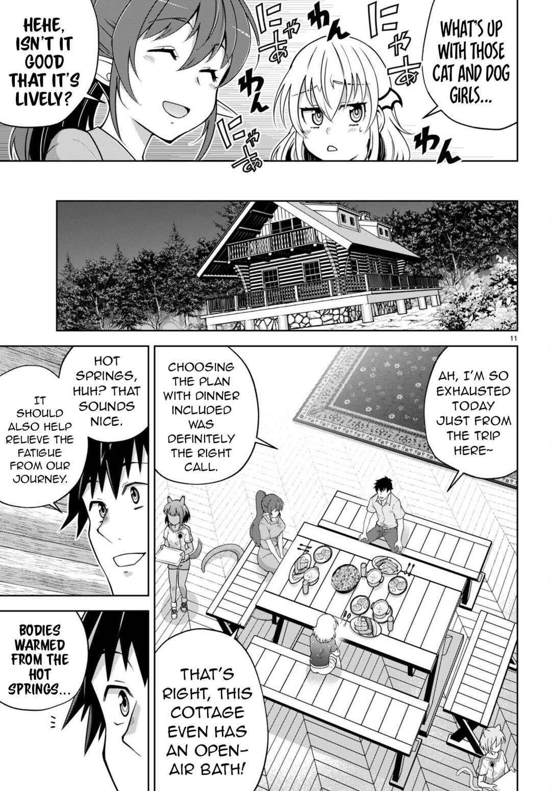 Shakaijin ga Kizuku Ajin Harem: Toudo 200% no Ecchi na Romcom wo Anata ni Chapter 8 - Page 11