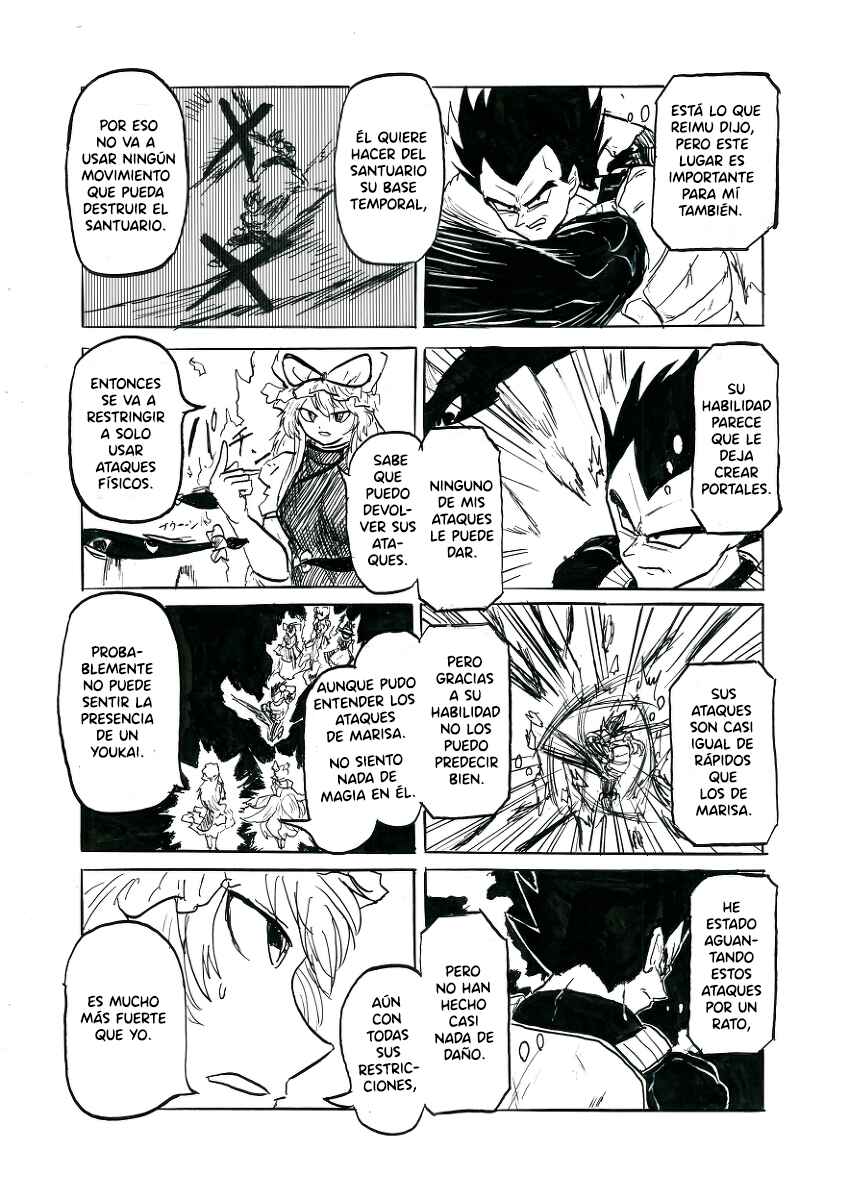 Touhou & Dragon Ball - EAST VEGETA (Doujinshi) Chapter 4 - Page 6