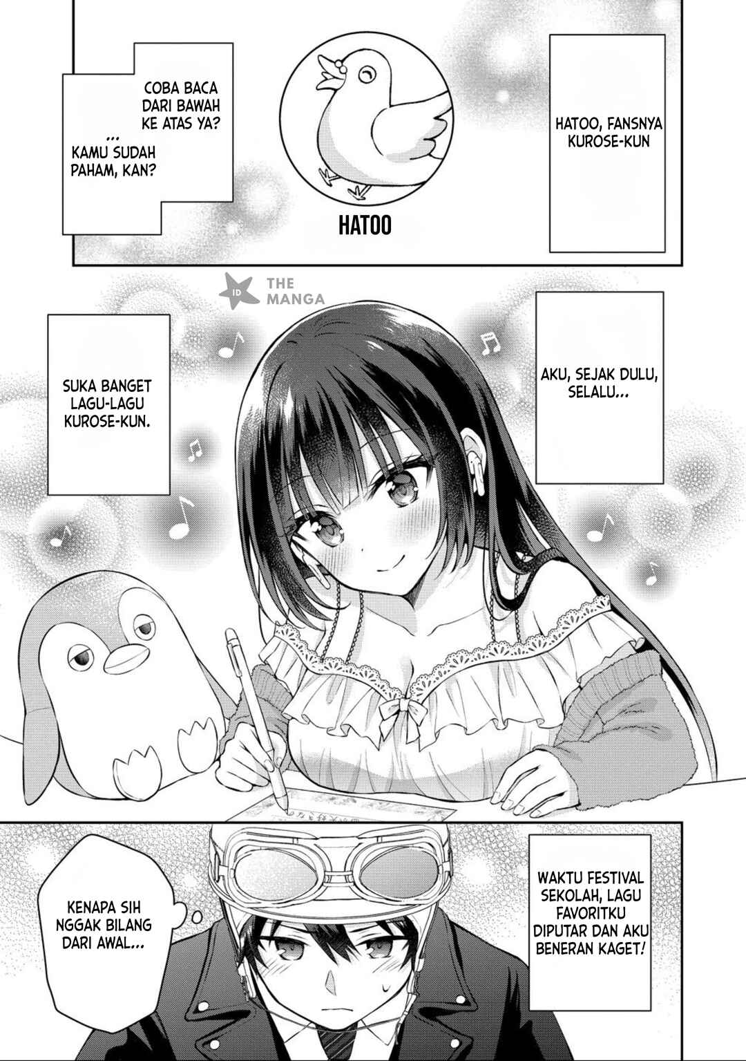 Tonari no Seki no Inkya Joshi ga Oshi Utaite Datta ~Ore no Kyoku o Uttatekure!~ Chapter 15 - Page 23