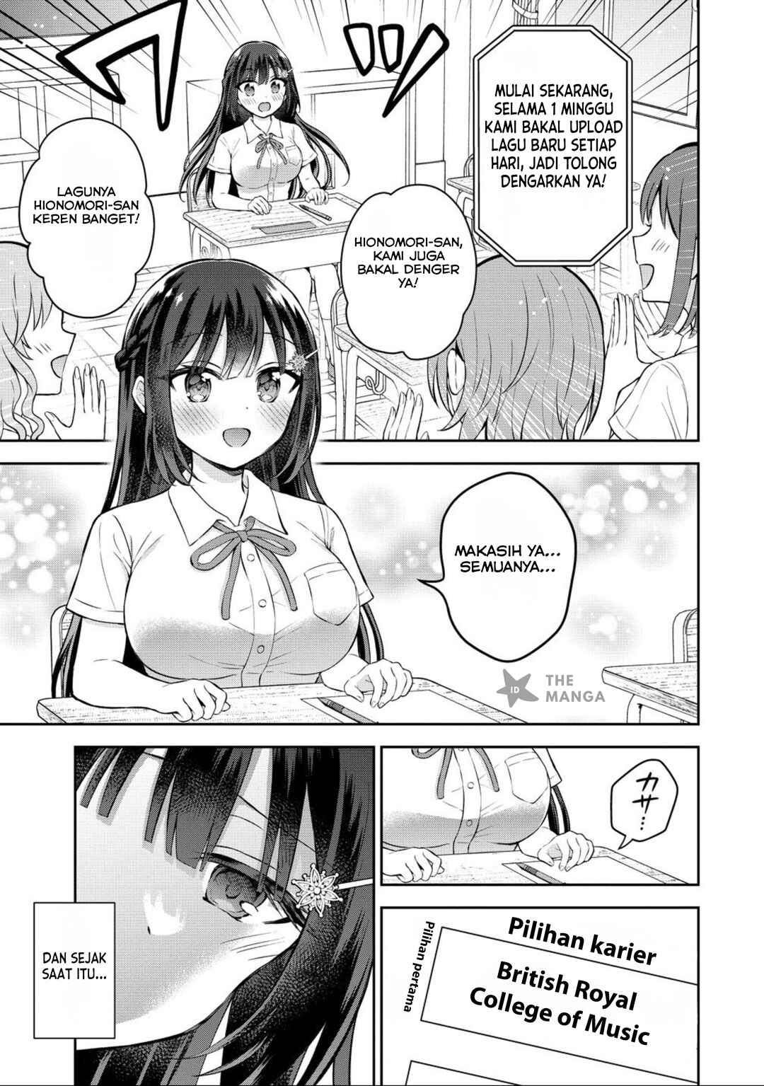 Tonari no Seki no Inkya Joshi ga Oshi Utaite Datta ~Ore no Kyoku o Uttatekure!~ Chapter 15 - Page 9