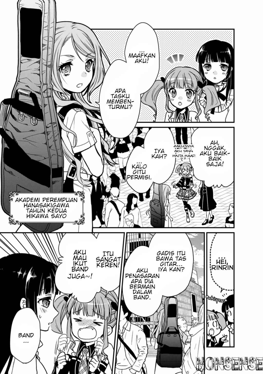 BanG Dream! Girls Band Party! Roselia Stage Chapter 1 - Page 10