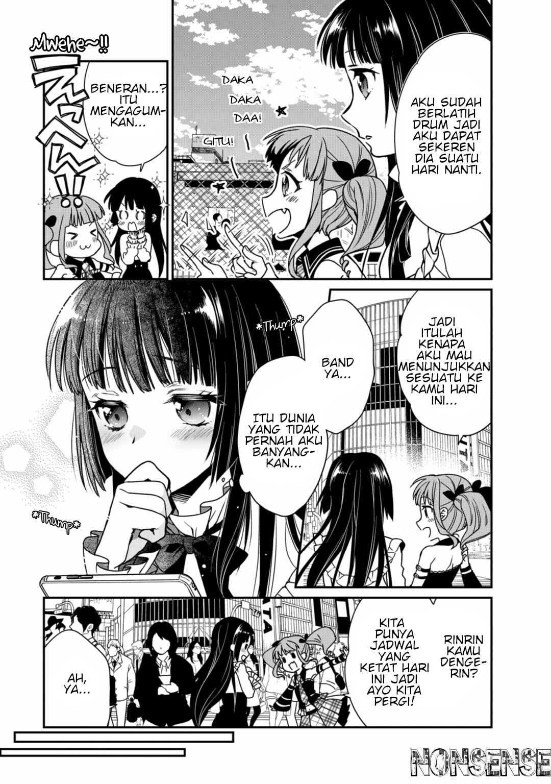 BanG Dream! Girls Band Party! Roselia Stage Chapter 1 - Page 12