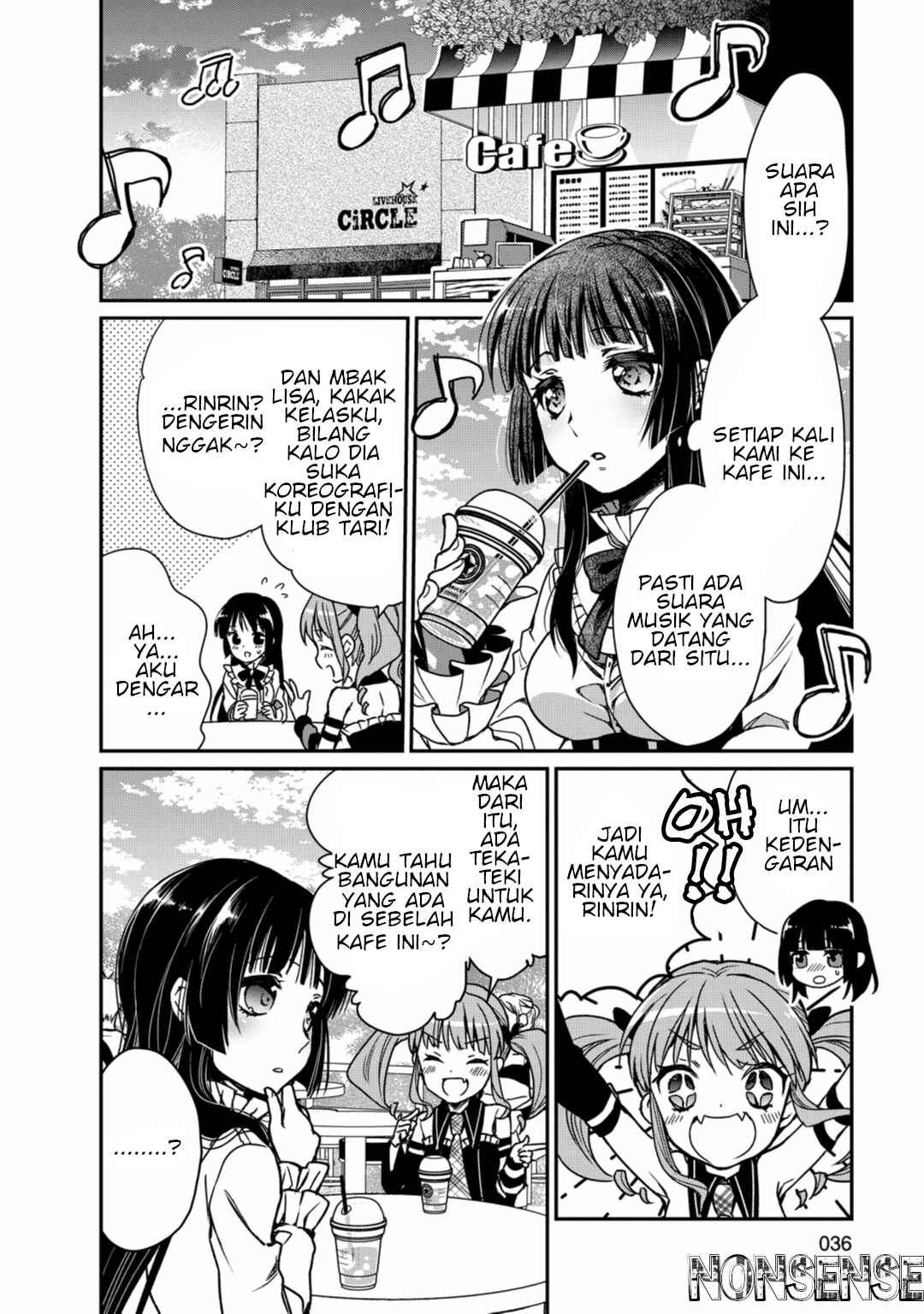 BanG Dream! Girls Band Party! Roselia Stage Chapter 1 - Page 34