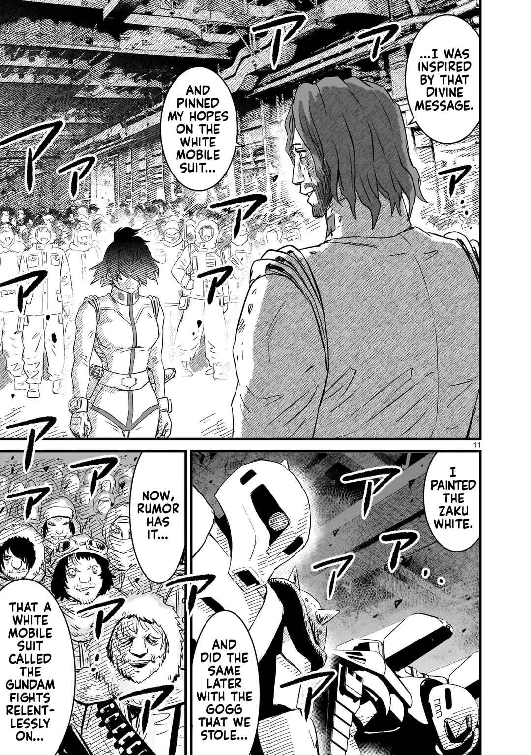 Mobile Suit Gundam: The battle tales of Flanagan Boone Chapter 30 - Page 11