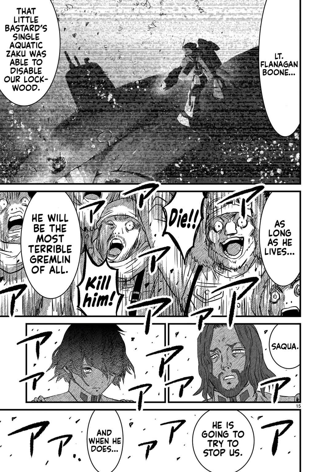 Mobile Suit Gundam: The battle tales of Flanagan Boone Chapter 30 - Page 15
