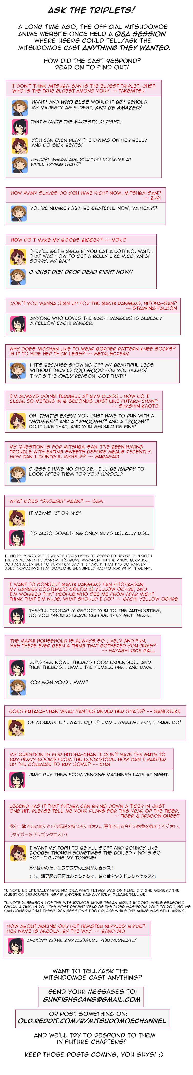 Mitsudomoe Chapter 149 - Page 10