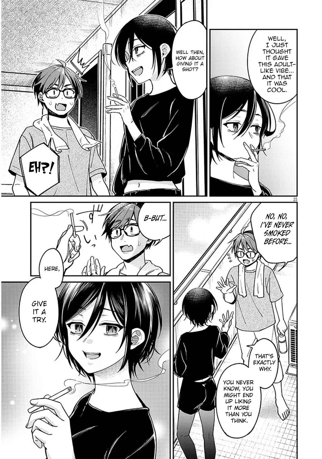 Kuse Tsuyo Kanojo wa Toko ni Izanau Chapter 6 - Page 21