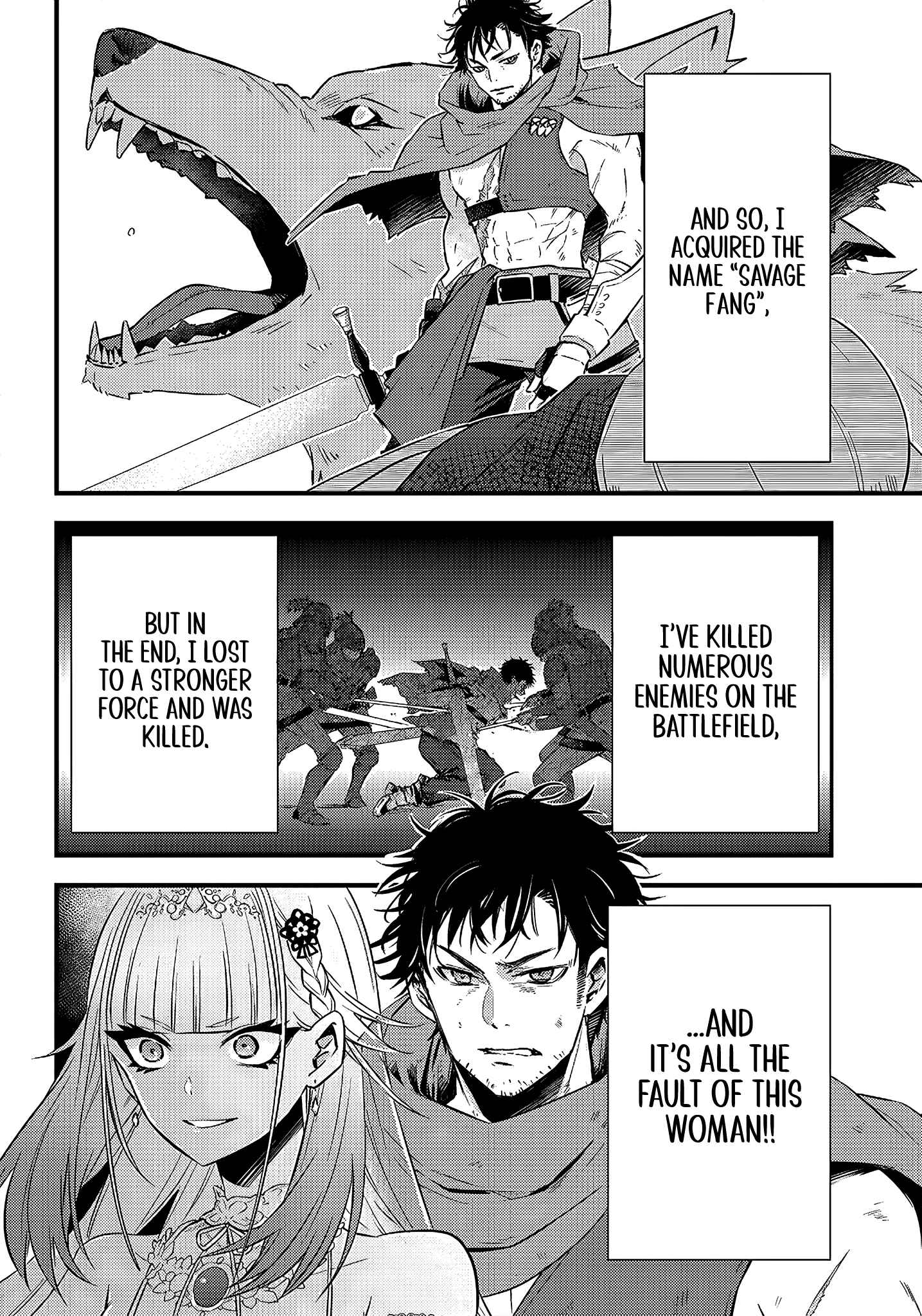 Savage Fang Ojou-sama: Shijou Saikyou no Youhei wa Shijou Saikyou no Bougyaku Reijou to Natte Nidome no Sekai o Musou suru Chapter 1 - Page 8