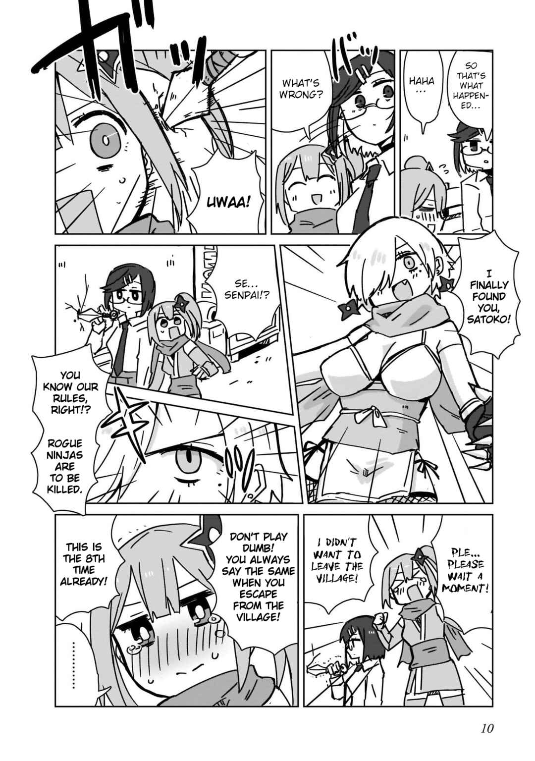 Ninja to Koroshiya no Futarigurashi Chapter 1 - Page 12