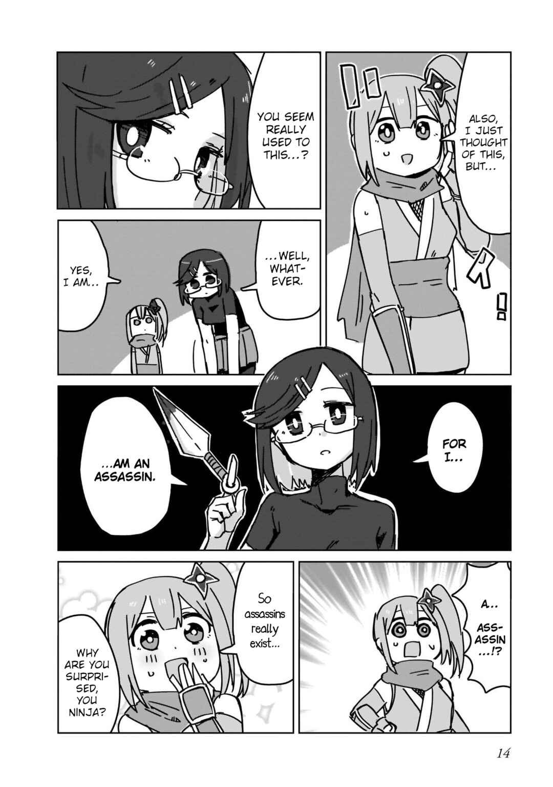 Ninja to Koroshiya no Futarigurashi Chapter 1 - Page 16