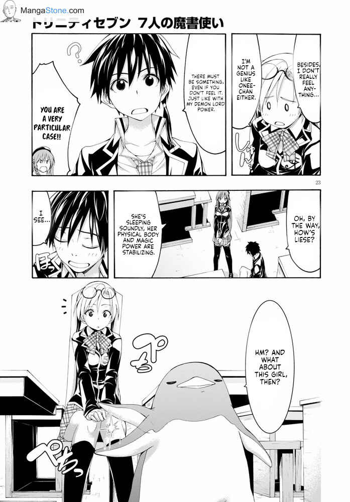Trinity Seven - 7-Nin no Masho Tsukai Chapter 103 - Page 24