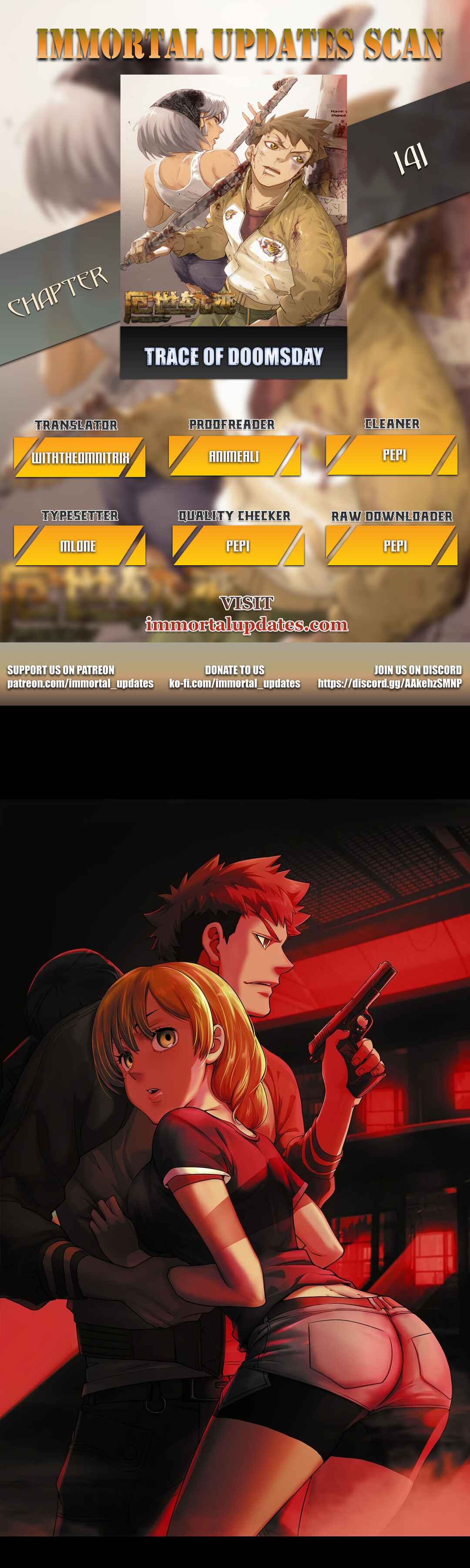Trace of Doomsday Chapter 141 - Page 1